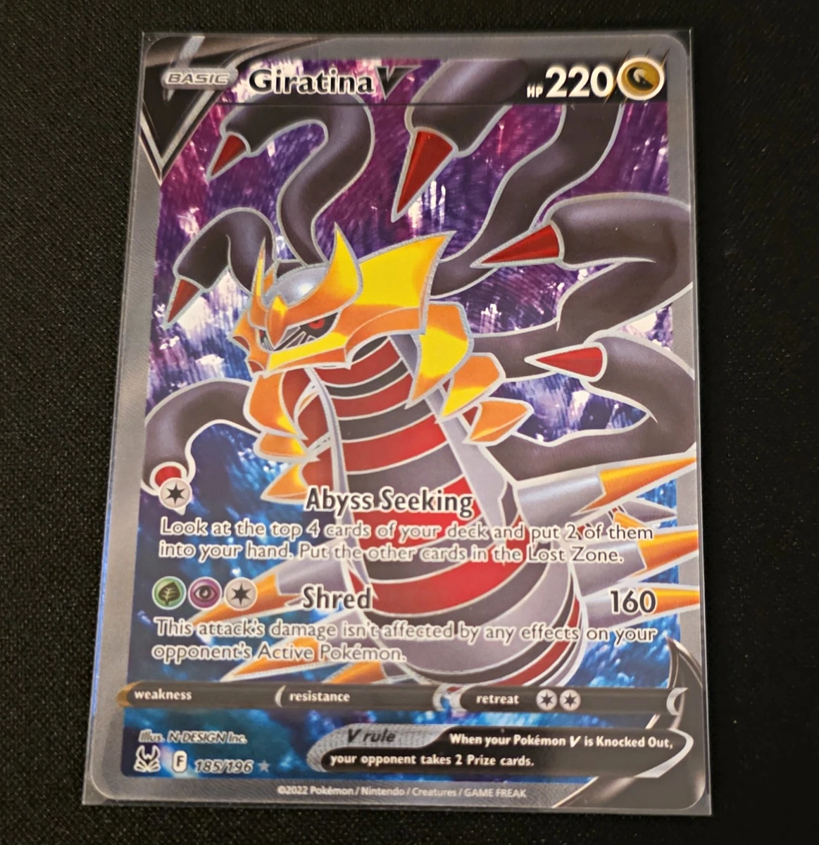 Giratina V Pokémon TCG Cards for sale | eBay