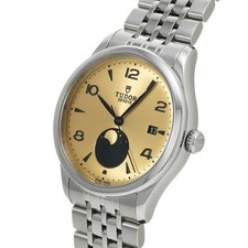 TUDOR 1926 LUNA 91560 Men's Champagne Stainless Steel Automatic #W2290 3