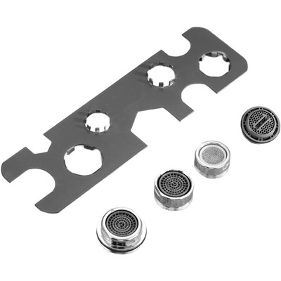 Multi-Purpose Faucet Aerator Wrench Stainless Steel Bathroom Sink Tool Multi