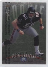 1998 Topps Finest Rookie Keith Brooking #128 0l1