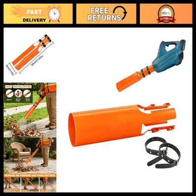 #ad Turbo Nozzle Attachment for Leaf Blower Air Booster amp; Cyclone Amplifier 2 4quot; $32.39