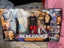 WWF Renegades: Raven, Steve Austin & Shane McMahon - 2001 Jakks Pacific  NIP