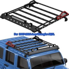 Steel Roof Rack Cargo Carrier For 2007-26 Jeep Wrangler Jk Jl Cross Bars Steel Roof Rack Cargo Carrier For 2007-26 Jeep Wrangler Jk Jl Cross Bars