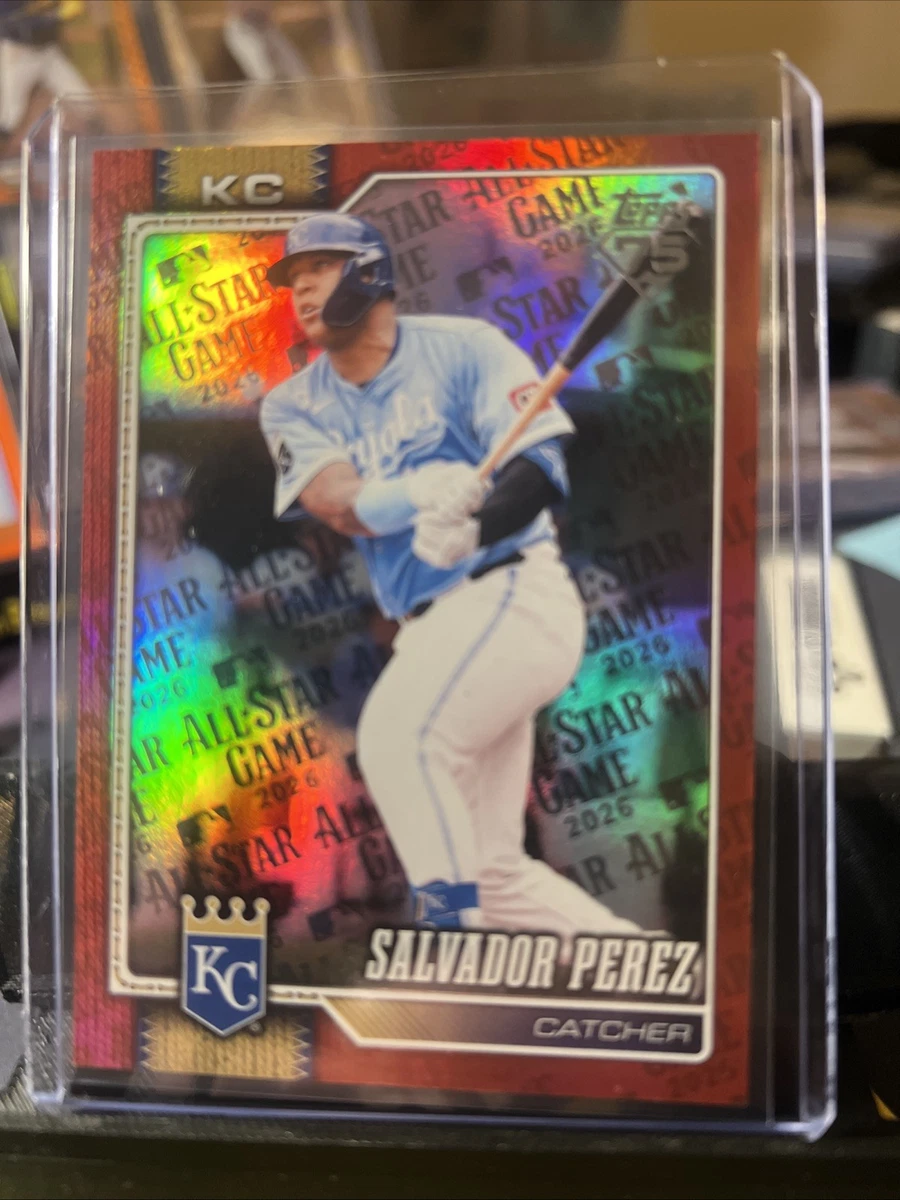 Salvador Perez Baseball Serial Numbered Sports Trading Cards