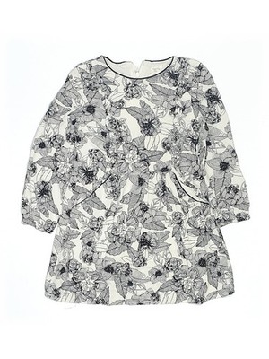 CARREMENT BEAU Girls Gray Dress 5