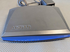 Adtran NetVanta 3120 4-Port 10/100 Wired Access Router w/ AC Power Supply