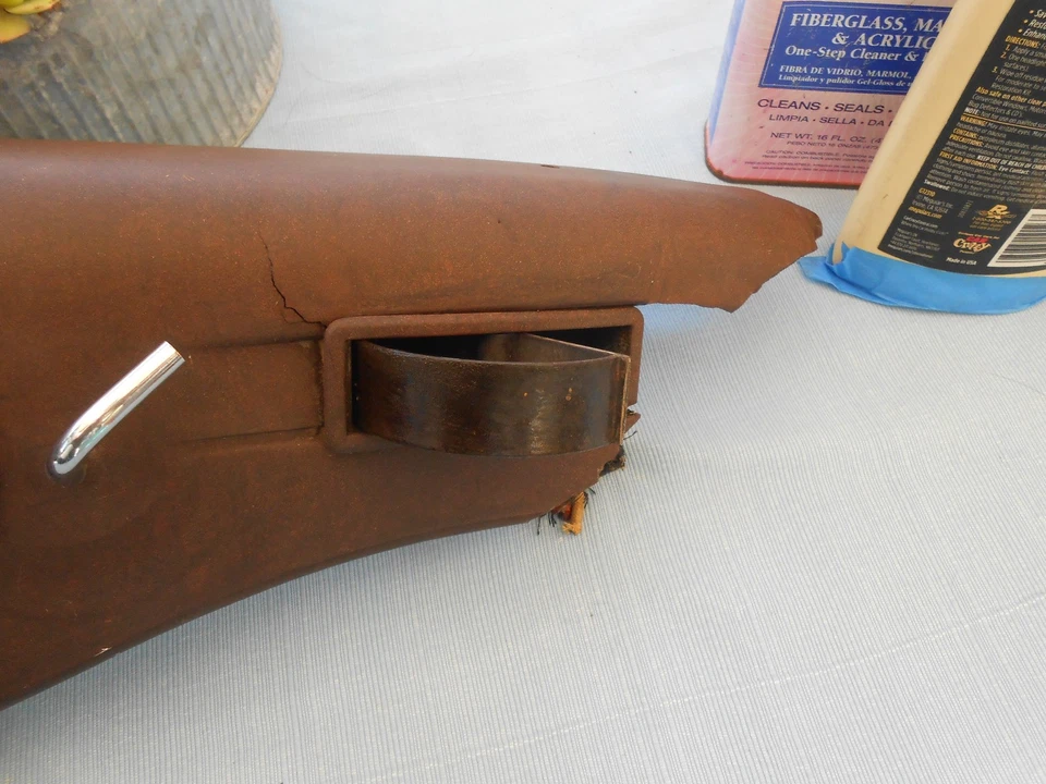 Painel de instrumentos Ford Prefect 194 E93A. Material de baquelite. Hot Rod? - Imagem 4 de 4