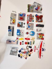 HUGE Vintage Galoob Micro Machines City Playset Lot 80s 90s Buildings Roads Part
