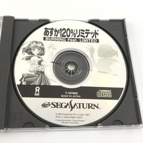 Used Ask Kodansha Asuka 120 Limited BURNING Fest. LIMITED Sega Saturn Software 1
