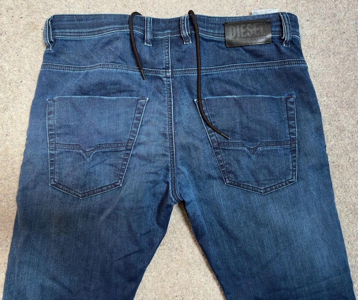 Blue Diesel Krooley Jogg Jeans for Men for sale | eBay UK