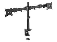 DIGITUS Dual Monitor Stand 2x 27" 2x 8kg Clamp 8kg 38.1cm DA-90349