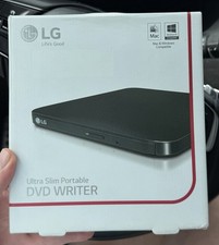 LG ULTRA SLIM PORTABLE USB EXTERNAL DVD-WRITER - PC/MAC BLACK NEW NIB