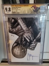 Amazing Spider-Man #1 CGC 9.8 Mico Suayan Virgin Variant Firmato - Etichetta Personalizzata 