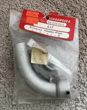 O.S. Engines Accessories Exhaust Header Pipe 26726103 61F RC Plane Engine NOS