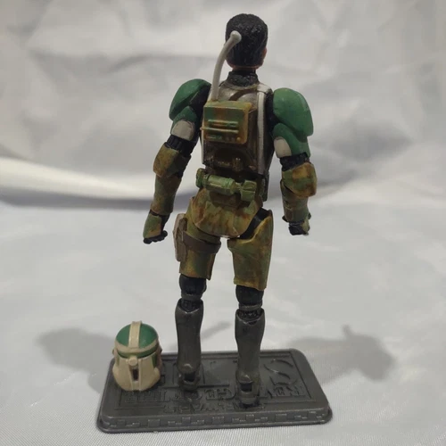Star Wars Commander Gree 03 3.75” Green Clone Figure 30th Anniversary ROTS 2007 - Picture 3 of 5