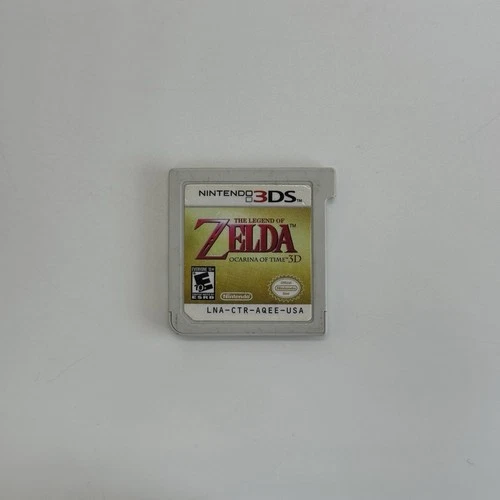 Legend of Zelda: Ocarina of Time 3D (Nintendo 3DS, 2011) Cartridge Only