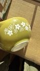 Pyrex Spring Blossom Crazy Daisy Green 1 1/2 Qt Cinderella Bowl 442