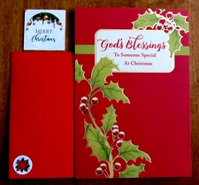 NOS DaySpring Religious Christmas Greetings Card, Env & Seal for Someone Special