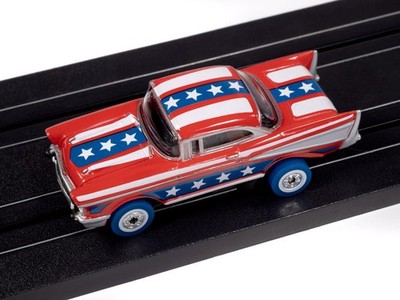 Auto World SC430-1R Thunderjet Ultra-G 1957 Chevy Bel Air HO Scale