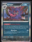 Gengar Holo Rare 050/088 Pokémon ME03: Perfect Order NM Pokémon Card