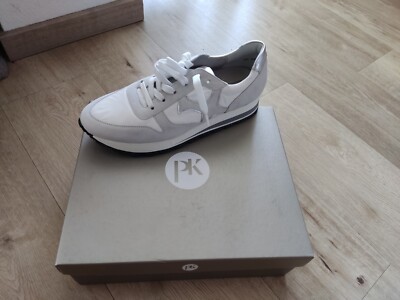 Peter Kaiser weiß-silverfarbige Sneaker Gr. 40,5 - Artikelbeschreibung beachten!