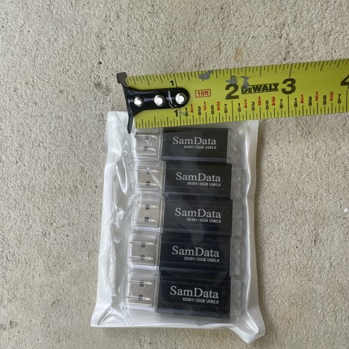 5 Pack Samsara32GB USB 2.0 Flash Drive 32GB Thumb Drive Memory Stick SD301 - 第 3/5 張圖片