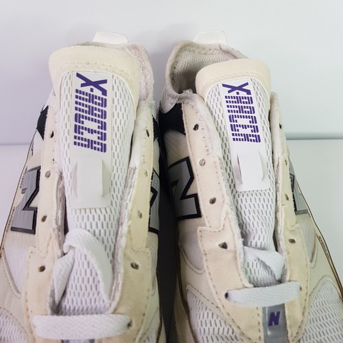 New Balance X-Racer Abzorb Zapatillas Mujer Talla 38.5 Púrpura Malla Blanca - Imagen 6 de 12