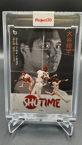 Shohei Ohtani Topps Project 70 (#454) 1986 Topps by Ben Baller Angels