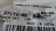  Harley-Davidson Screamin Eagle Hi Flo Carb Power Jet size 170 27173-89