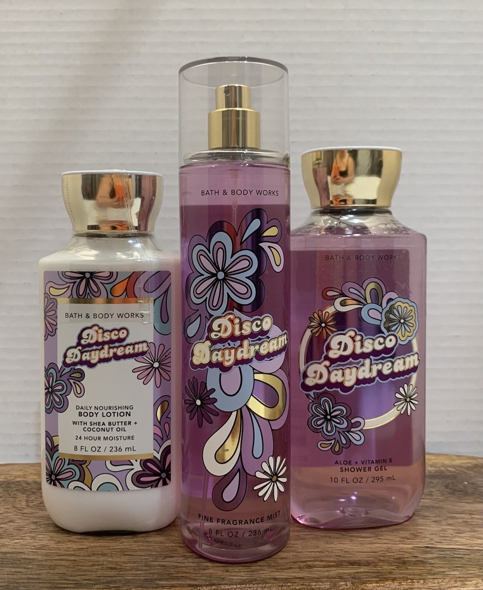 Bath and Body Works DISCO DAYDREAM Fine Fragrance Mist /Body Lotion /Shower  Gel