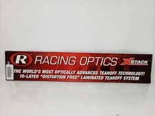 Racing Optics Xstack 10-Layer Laminated Tearoff System