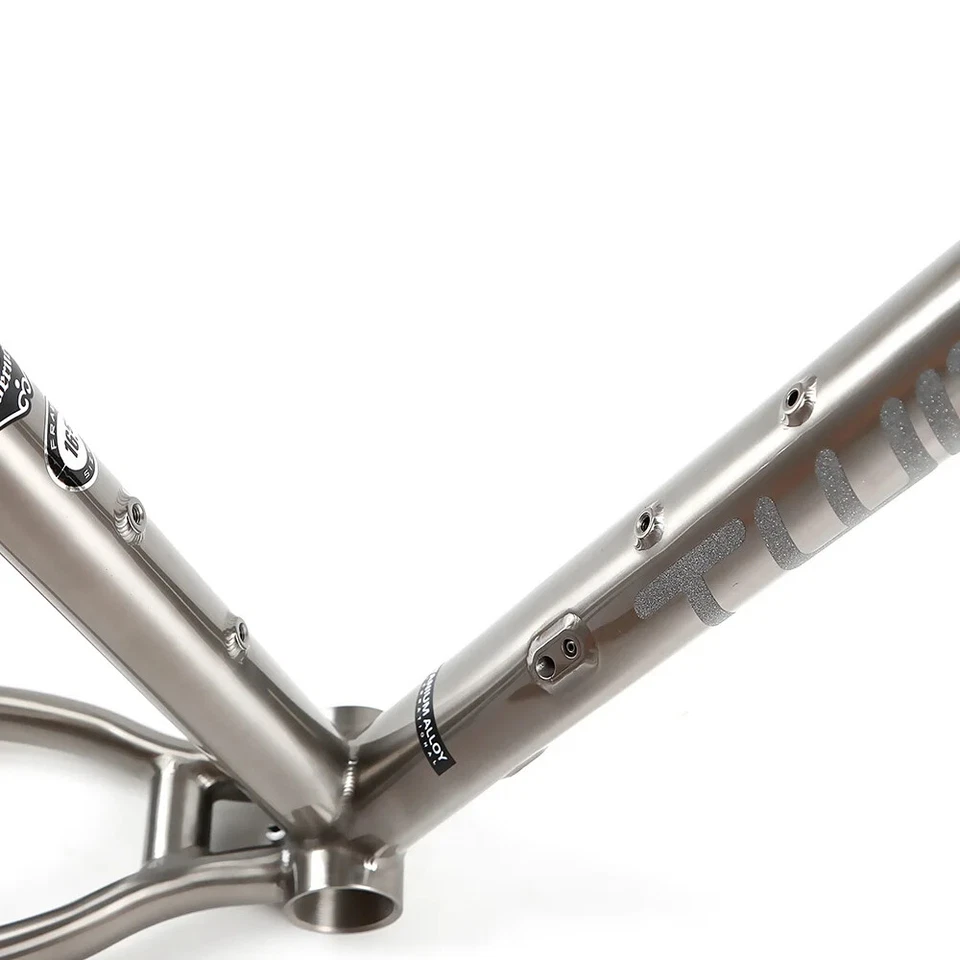 Cuadro de bicicleta Titanium Touring Xc 273,5/29er MTB cuadro de bicicleta de montaña Foto 3 de 4