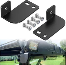 Nilight Rear Roof Backup Light Bar Brackets for Polaris Ranger Pro-fit 2013-2024