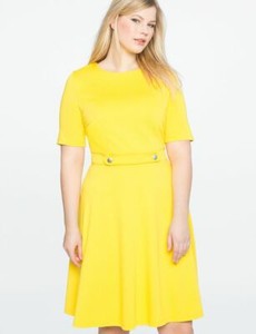 eloquii yellow dress