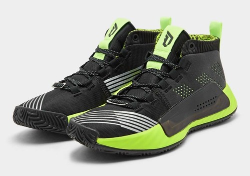 Nuevas Adidas Dame 5 Star Wars Sable De Luz Verde Zapatos de baloncesto NBA  8 Negro-Plata | eBay