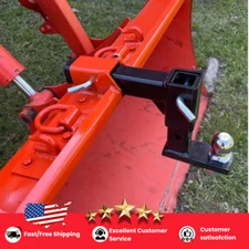 Tractor Bucket Hooks Bolt on Hooks 2” Receiver, G70 Grade Grab Hooks, Forged D R