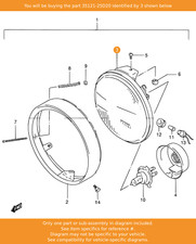 SUZUKI unit, 35121-25D20 OEM