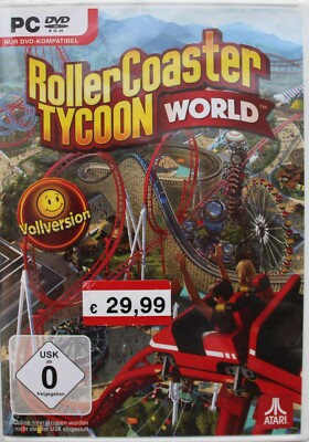 PC DVD-Rom - RollerCoaster Tycoon World - Atari