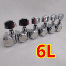 6L Guitar Locking Machine Heads Tuners No Screw 1:16 Chrome for ST TL SG LP