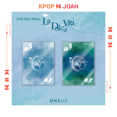 ONEUS [LA DOLCE VITA] 10th Mini Album (MAIN Ver.) CD+POSTER+PhotoBook+Card+GIFT