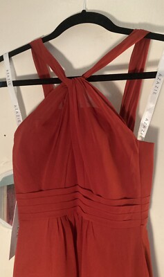 shop elegant cocktail dresses for any party Nafori Burgundy A-Line Tea Length Two Piece V-Neck Dresses Garden Dress with Bow 2026 COLOR:AS PHOTO Red Neck Hemline/Train SCH005436_WR_XXL Chic Mermaid Strapless Long