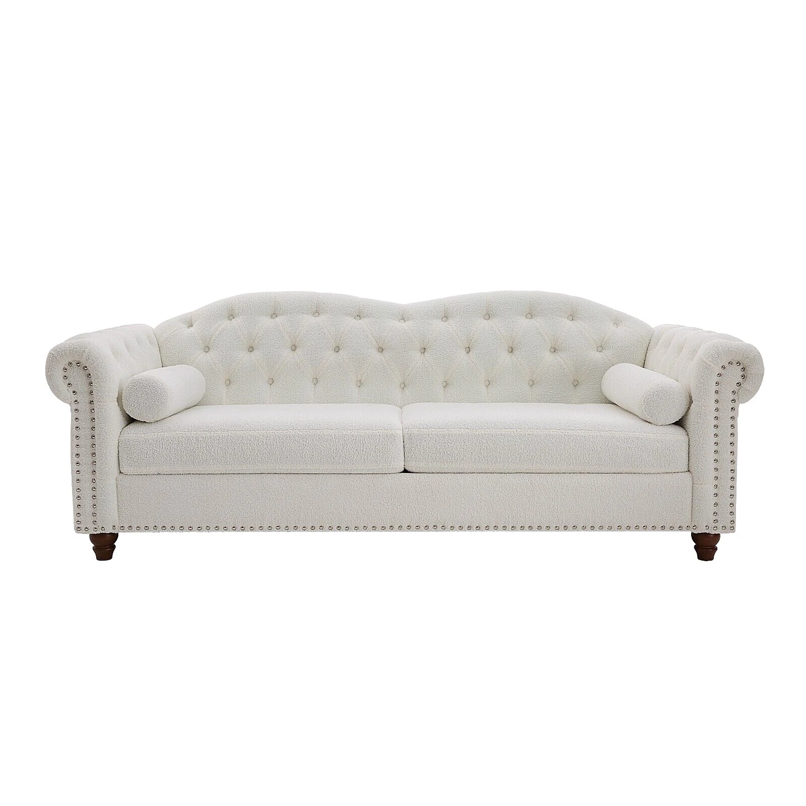 White Velvet Sofas