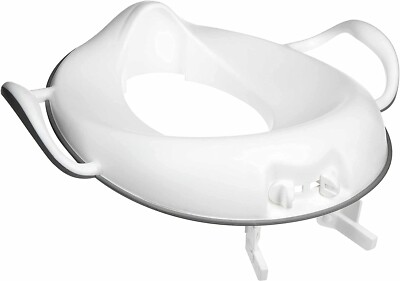 Nuby WC-Sitztrainer - rutschfest | griffige Griffe | Spritzschutz