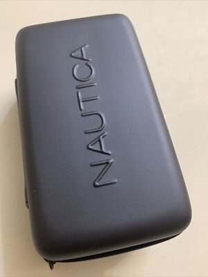 NIB Nautica Mens NST 501 Multifunction Stainless Black Watch N17602G SR $175