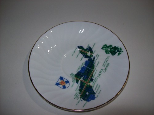 Taza de té vintage HAYWARD & WARWICK 1855 Nueva Escocia tartán + platillo, porcelana de hueso - Imagen 11 de 24