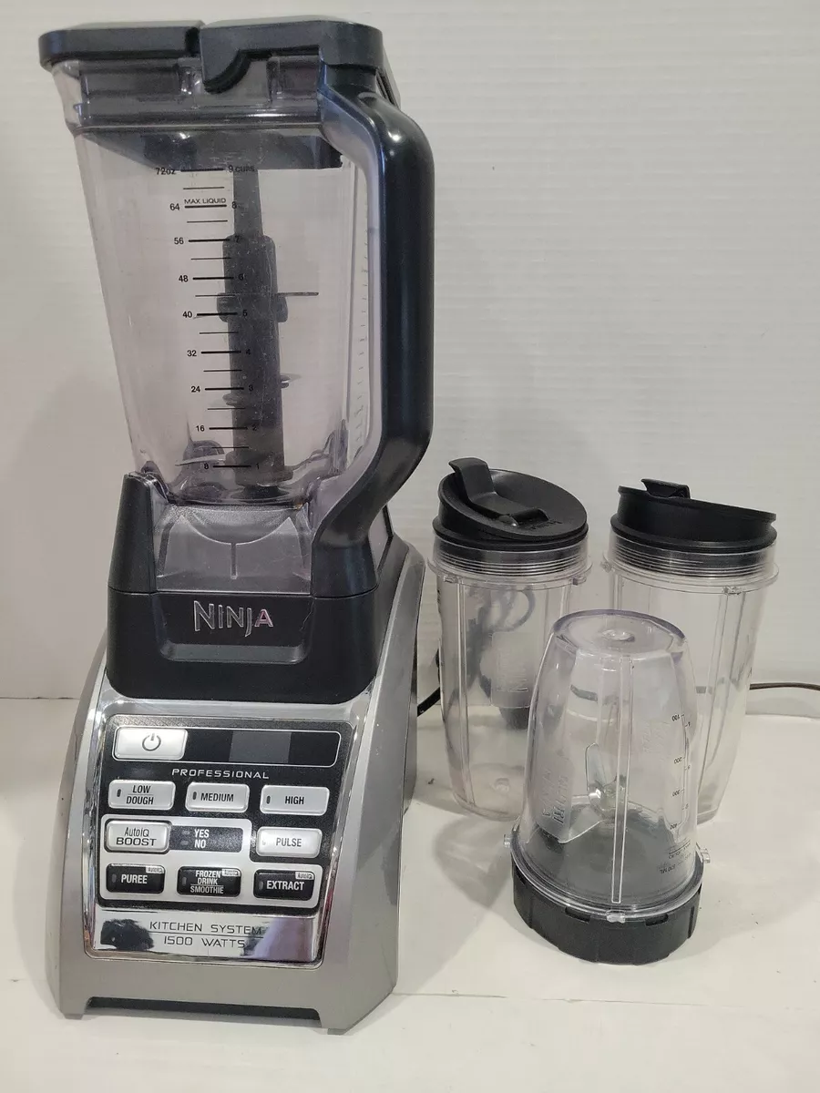 Ninja BL687CO 30 1500 Watt Blender Set Nutri Ninjas, Blade Professional  Kitchen