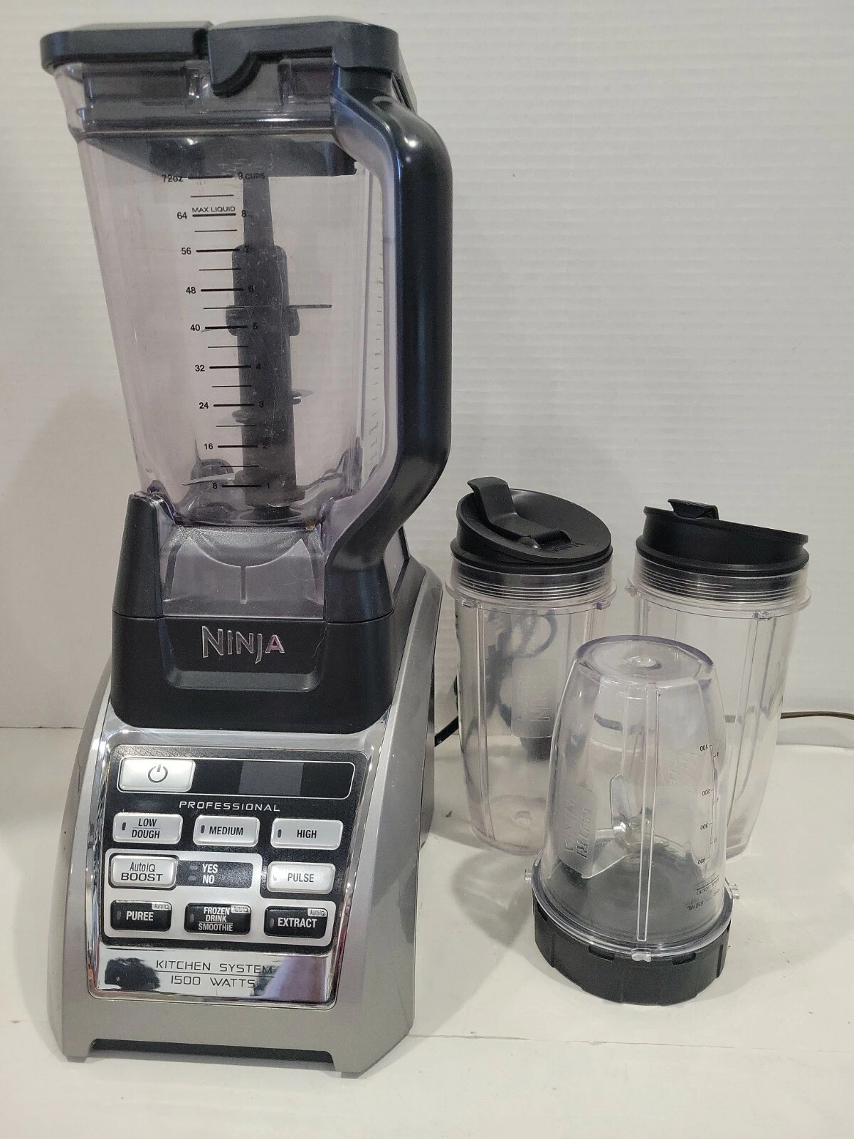 Ninja BL687CO 30 1500 Watt Blender Set Nutri Ninjas Blade Professional Kitchen