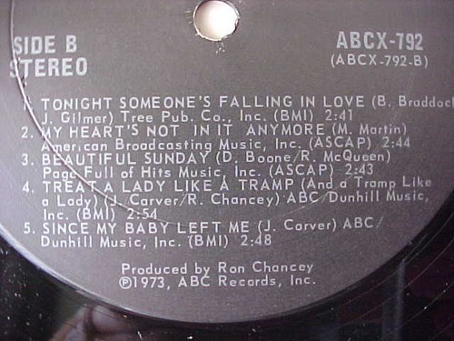 Johnny Carver Binden Sie ein gelbes Band um die alte Eiche Vinyl-LP-Platte neuwertig - Bild 4 von 5
