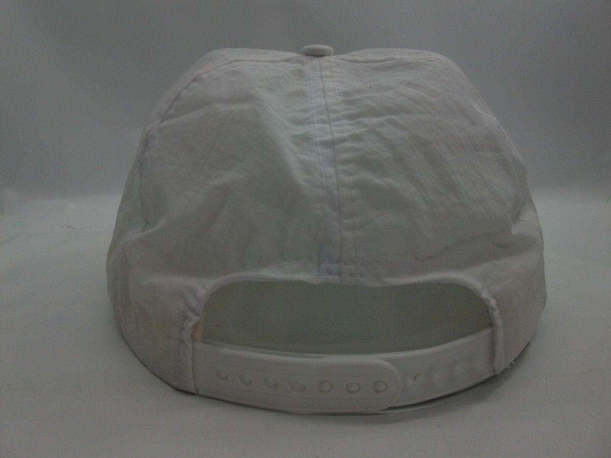 Marine Auto Electric Hat Vintage White Snapback Baseball Cap View 4