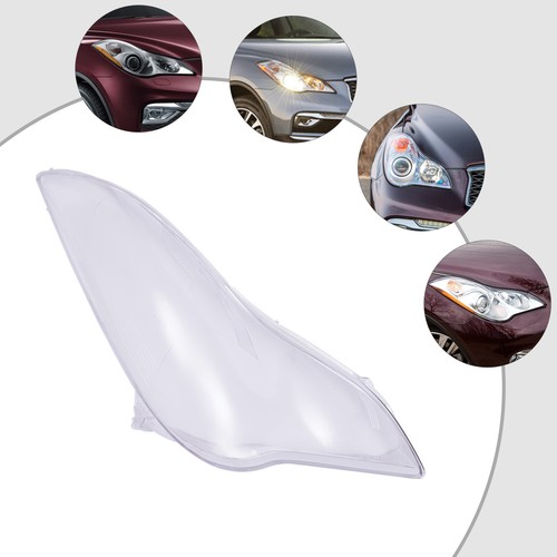 Headlight Lens Covers Headlamp Lens For Infiniti QX50 EX25 EX35 2008-2012 (L+R) - Foto 4 di 24